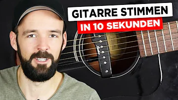 Auf welche Töne stimmt man eine Gitarre?