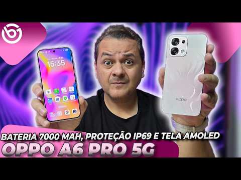 OPPO A6 Pro 5G - GIANT 7000mAh Battery 🔋, 80W Charger, and IP69 Protection! Review