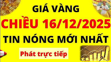 Trực tiếp giá vàng Chiều hôm nay ngày 16/12/2025 - Tin nóng mới nhất giá vàng 9999, Sjc, Pnj, Doji