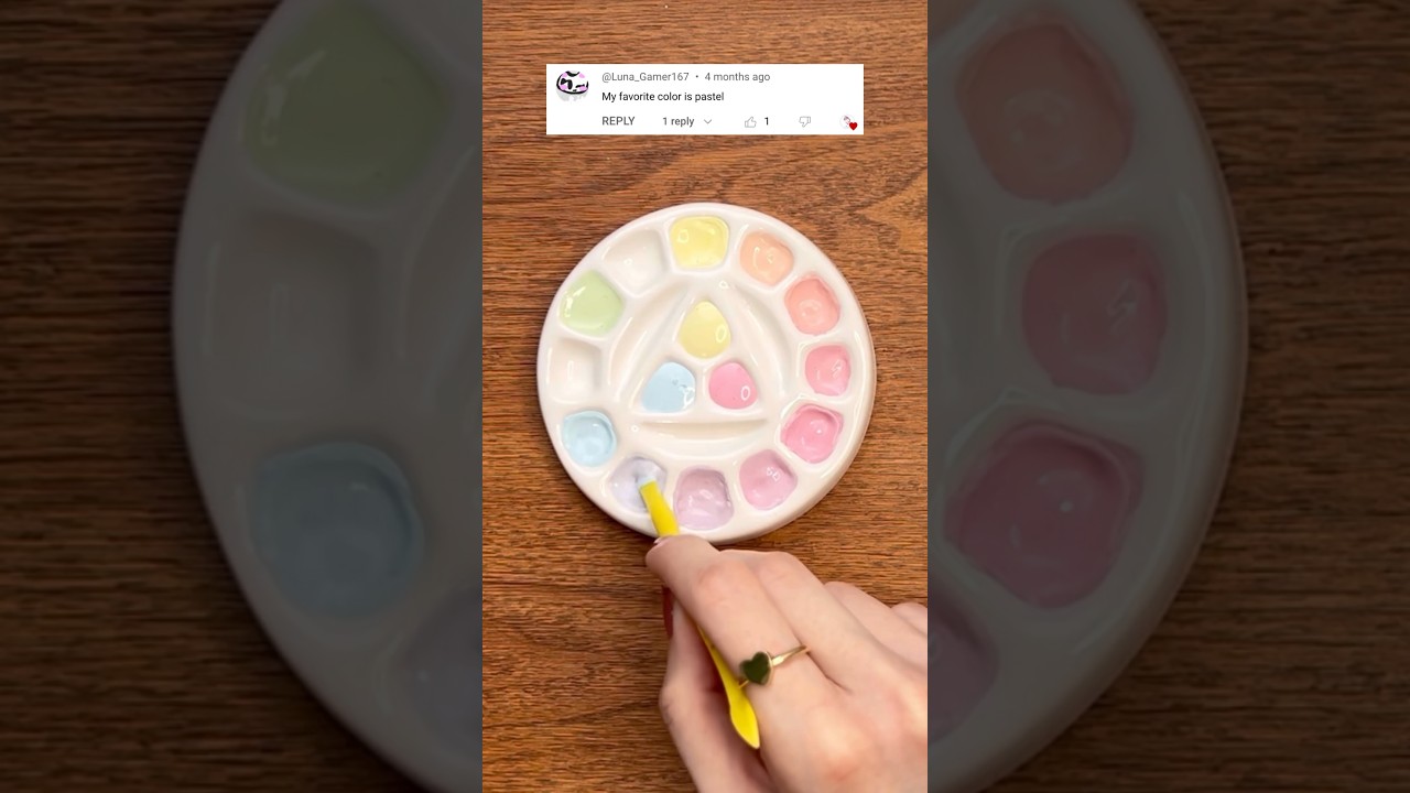 Pastel Color Mixing: Creating a Dreamy Pastel Palette 🎨 