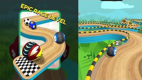 Going Balls Epic Race #Level 12 & Level 590  ( Android & IOS Gameplays )