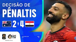 DISPUTA DE PÊNALTIS: AUSTRÁLIA 1(2) X (4)1 EGITO | COPA DO MUNDO FIFA™ 2026 | 16 AVOS DE FINAL