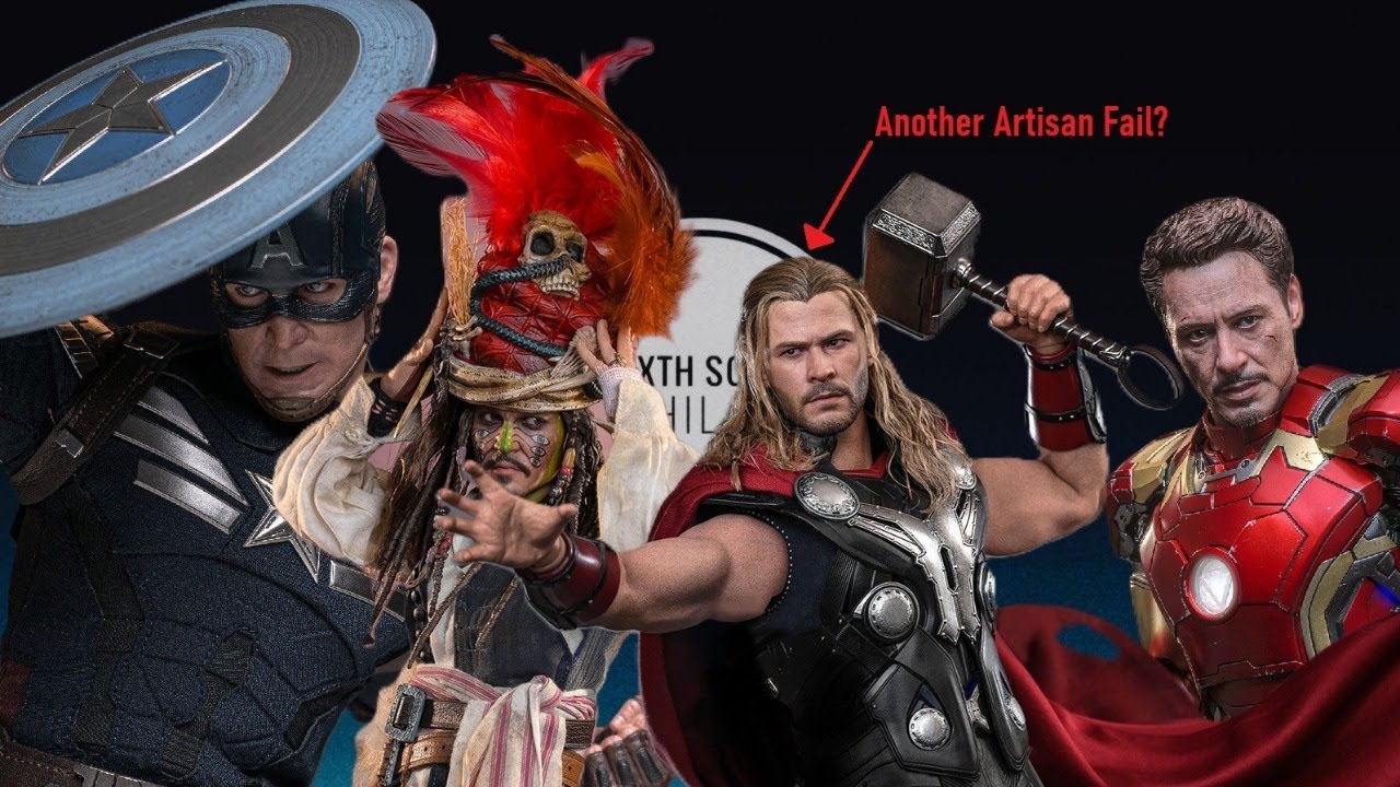 Iron Man MK43, Thor, Artisan Another Fail? Jack Sparrow..Missing Sculpt? Best Captain America Yet?!