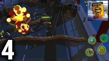 Zombie Blast Crew - Gameplay / Walkthrough Part 4 (IOS & Android Game) - Brick Throwing Zombies?!