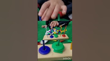 Color sorting activity #learnthroughfun #autism #attention #specialeducation