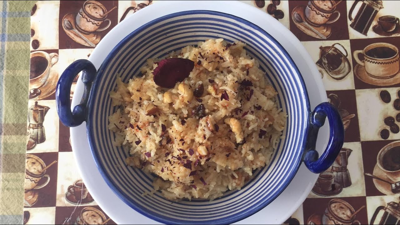 Basant Panchami   Mithe Chawal l Sweet Yellow Rice