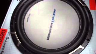 2 12 MTX JackHammer Subwoofers
