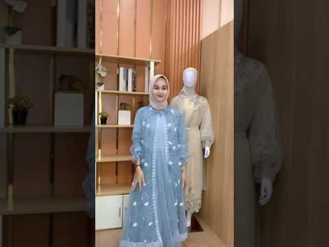 Dress brokat cantik #ootdhijab #hijabers #shorts