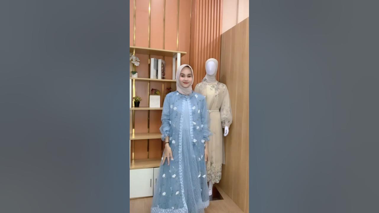 Dress brokat cantik #ootdhijab #hijabers #shorts Dress brokat cantik #ootdhijab #hijabers #shorts