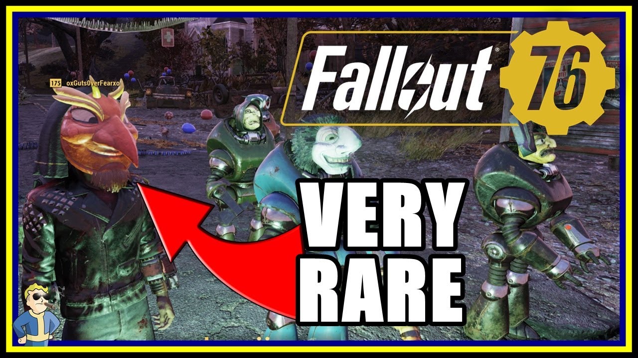 How To Get RARE Masks in The Fasnacht Event Fallout 76 YouTube