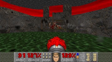 Final Doom - The Plutonia Experiment - Map16 - The Omen - UV Difficulty [HD]