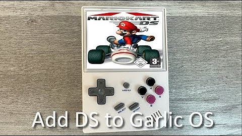 Add Nintendo DS on Garlic OS