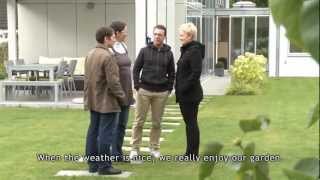 Test Families Gathering In Model Home Project