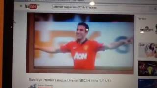 Barclays Premier League intro on NBCSN