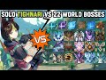 Solo C2 Tighnari vs 22 World Bosses Without Food Buff | Genshin Impact