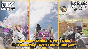 New Legendary Striker - Source Code Free - New Secret Cache Blueprint - S11 CODM Leaks