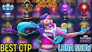❄️ Best CTP for Luna Snow New Uniform 2026 | Marvel Future fight 