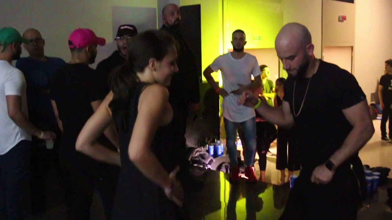 Ataca y Margherita [ bachata en el social]  @ Europe bachata master 2016 party