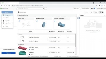 How to Create a Document and Folder in Onshape