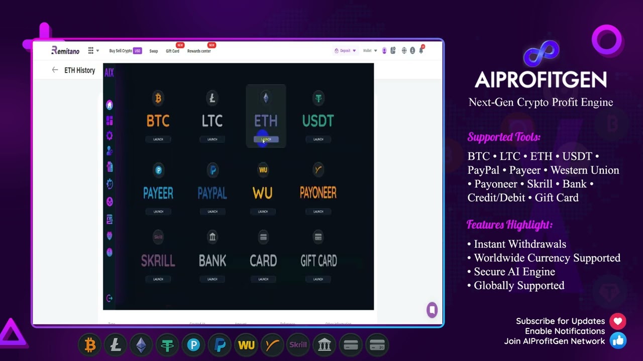 Earn ETH with AIProfitGen X 🔥 | ETH Tool Official Launch & Demo