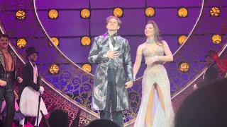 Aaron Tveit’s first curtain call / bows back at Moulin Rouge! The Musical (01/17/23)