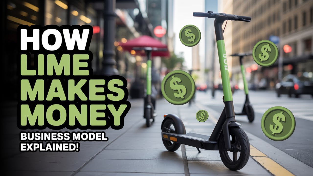 How Lime Scooters Make Money? Lime Business Model Explained!