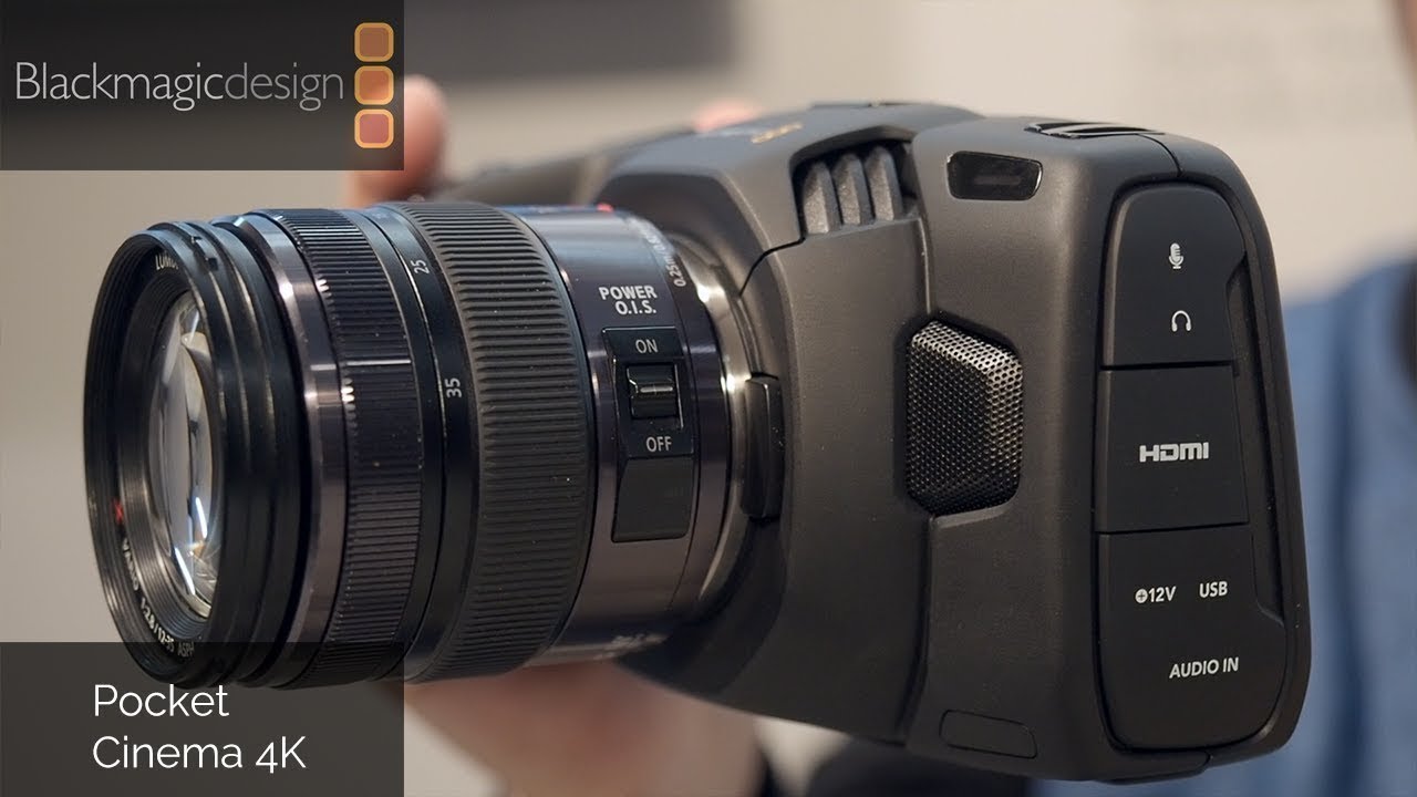 ⁣NEW BLACK MAGIC 4K Pocket Cinema Camera - NAB Show 2018