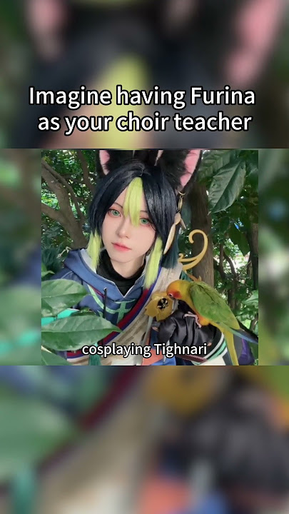 image having furina to your choir teacher #genshinimpact #genshin #tighnari #funny#genshincosplay