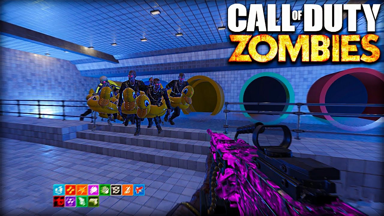 Карта «Зомби в бассейне»... (Black Ops 3)