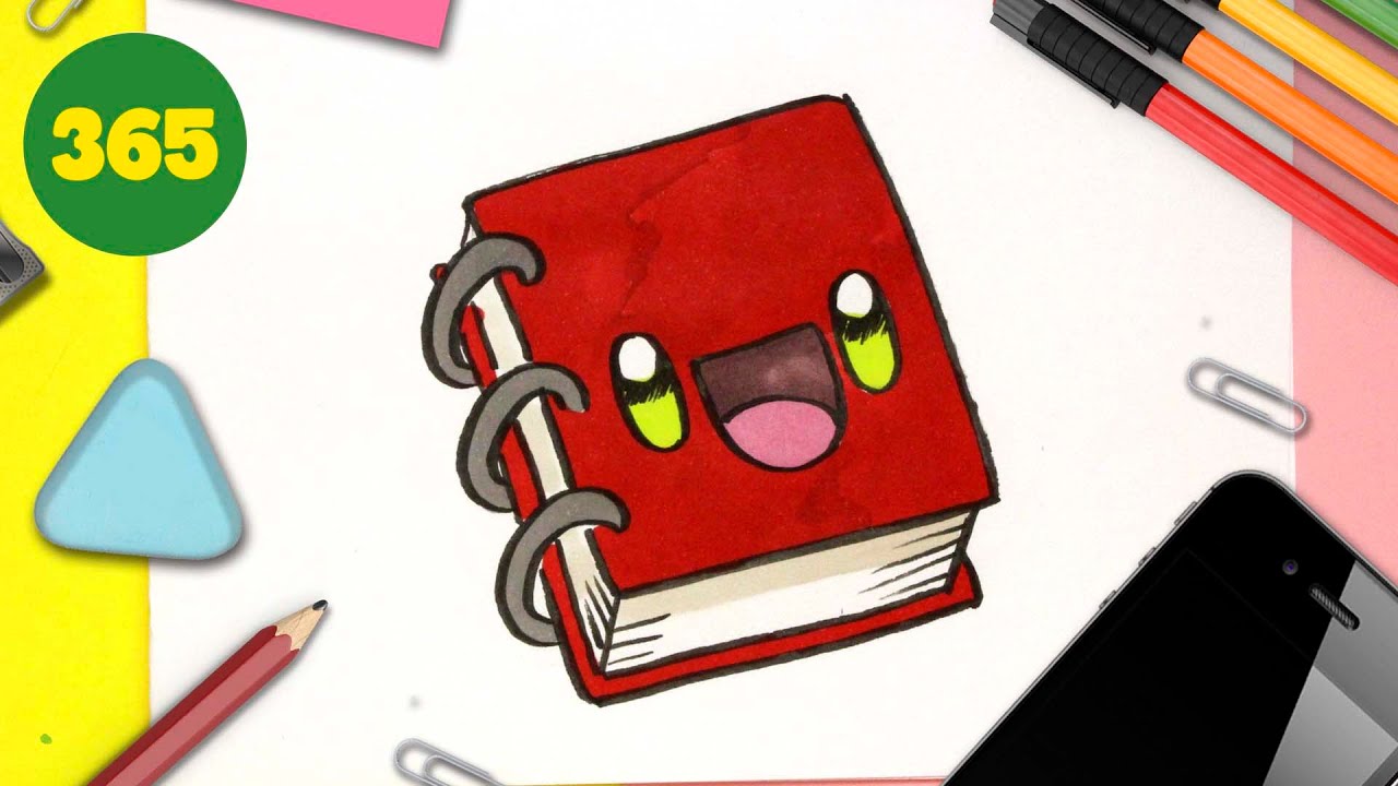 Page De Garde Kawaii COMMENT DESSINER CAHIER KAWAII ÉTAPE PAR ÉTAPE – Dessins kawaii facile