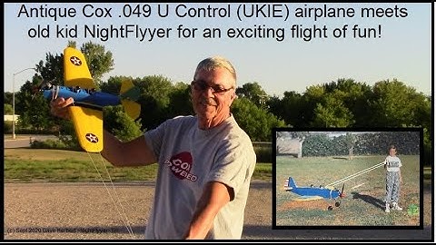 63 Year old Cox PT-19 UKIE Baby Bee.049 flight. We old timer fliers started out this way. Did you?