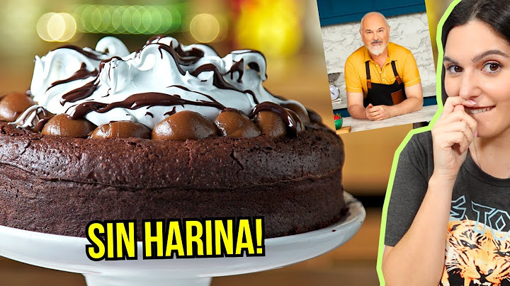 I made the CHOCOLATE MARQUISE by OSVALDO GROSS
