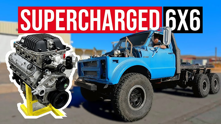 we built a MONSTER. the Supercharged 6x6 is an absolute ripper