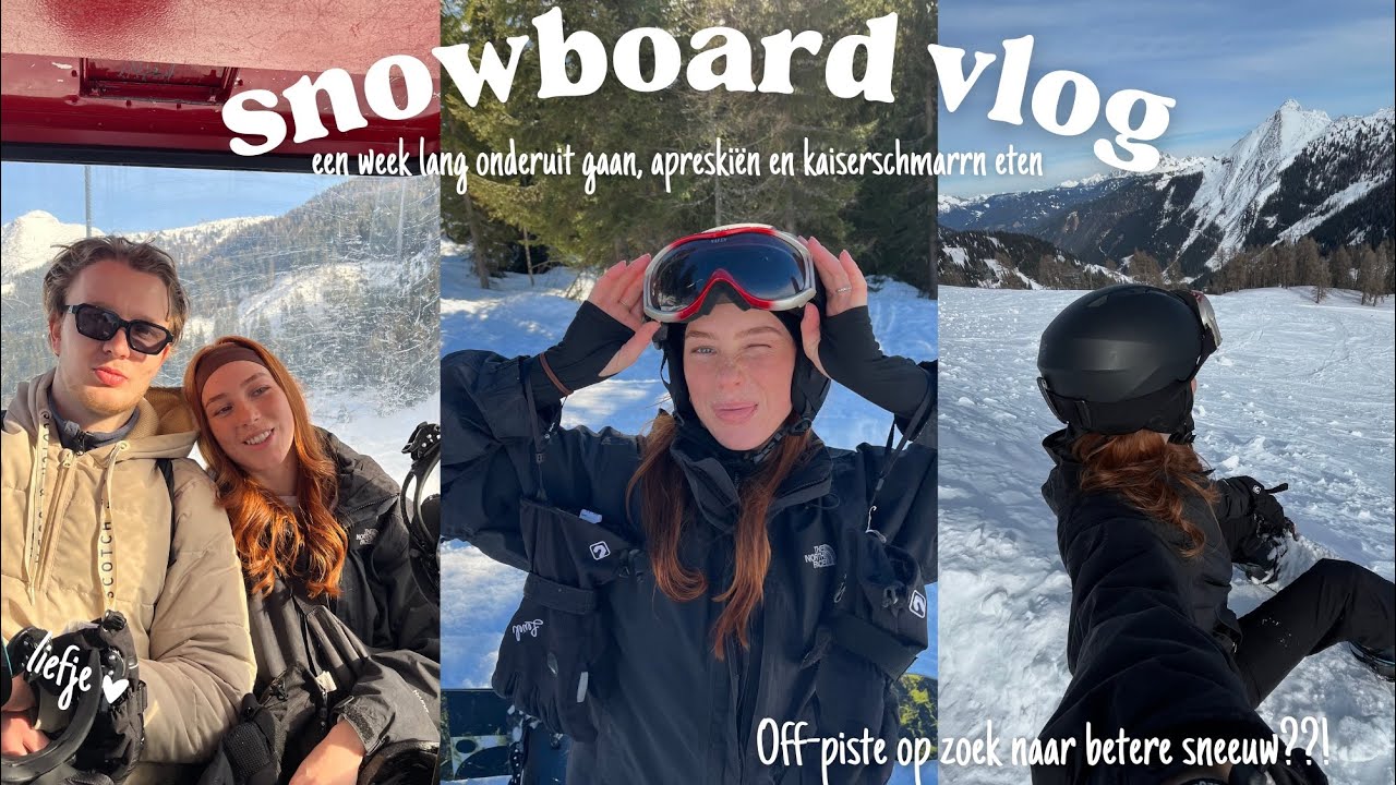 SNOWBOARDEN in FLACHAU: vallen van de sleeplift en apreskiën met de schoonfamilie