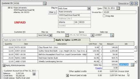 Peachtree Tutorial Collecting Sales Tax Sage Training Lesson 9.4