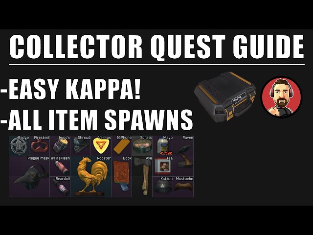 The Collector Tarkov 12.9 Guide - Kappa Container Guide Fence Guide - Escape From Tarkov - YouTube
