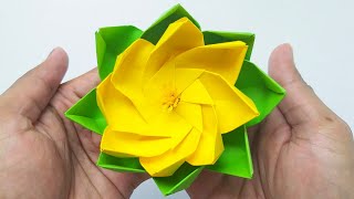 How To Make Paper Flower | Origami Flower | Easy Paper Flower | Origami Lotus | Easy Paper Craft