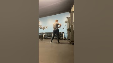 Split Squat ISO SA Cable Press w:Reach