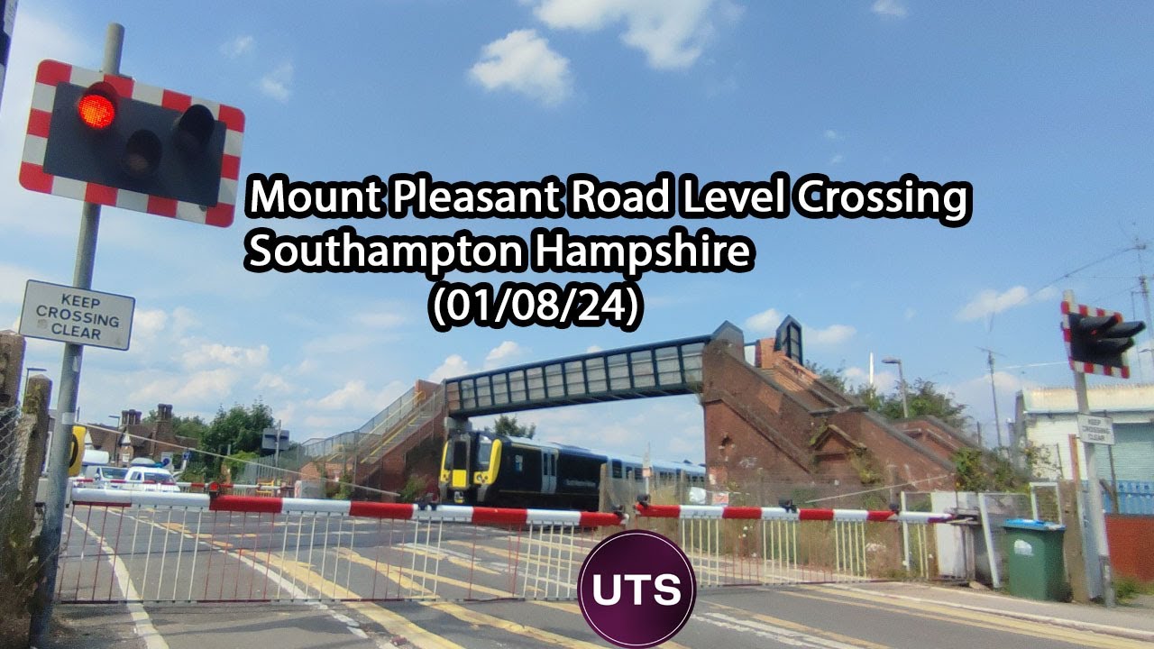  old bells barriers mount pleasant road level crossing southampton
