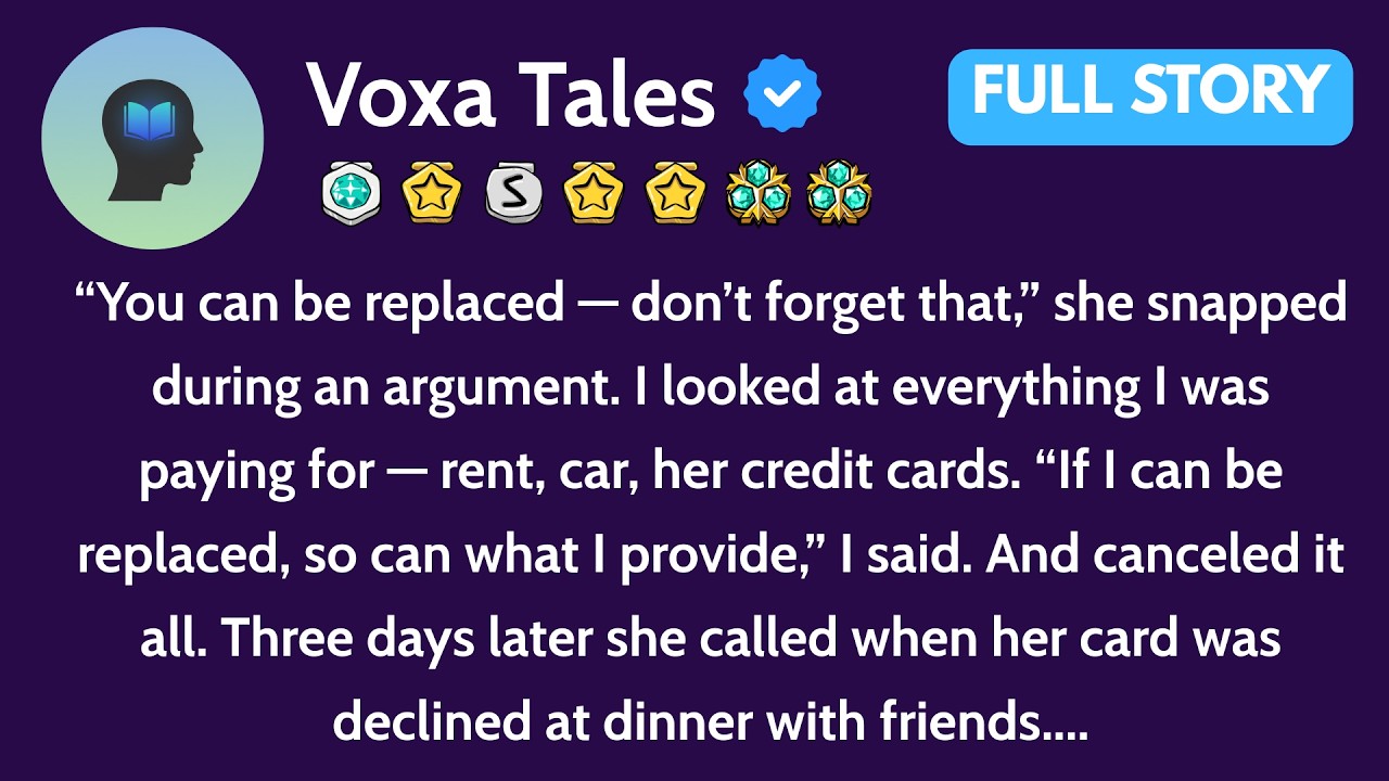 “You Can Be Replaced — Don’t Forget That,” She Snapped During An Argument. I Looked At Everything