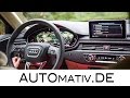 Tech-Check Audi A4 (2017) Multimedia-System Virtual Cockpit Review Hands-On