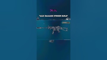 THE *MAX DAMAGE* STRIKER BUILD on WARZONE 👑 #warzone #callofduty #bo6 #rebirthisland #cod #shorts