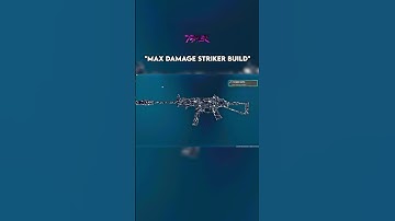 THE *MAX DAMAGE* STRIKER BUILD on WARZONE 👑 #warzone #callofduty #bo6 #rebirthisland #cod #shorts