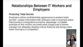 Chapter 2: Ethics for IT workers and IT users.