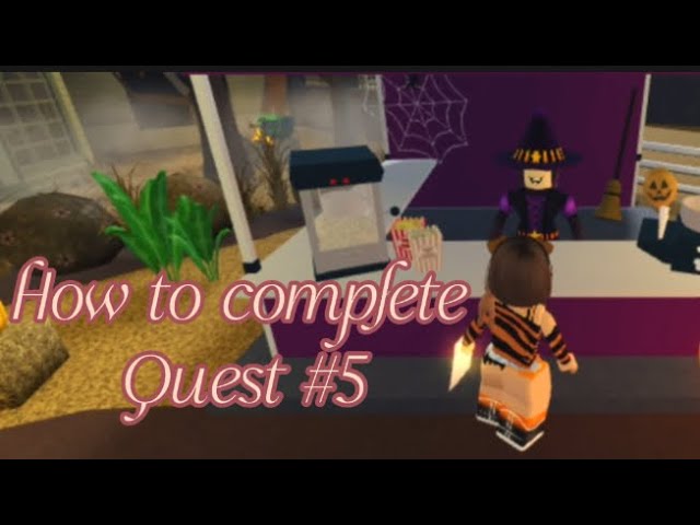 Part 5 of the Halloween quest. You must complete part 1 prior to completing  5. #bloxburg #roblox #bloxburgroblox #welcometobloxburg…