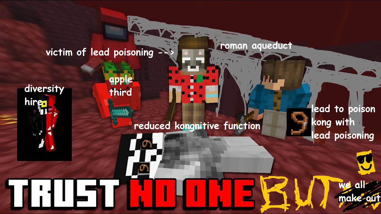 Minecraft Secret Hunter But We All Are Suffering From Lead Poisoning