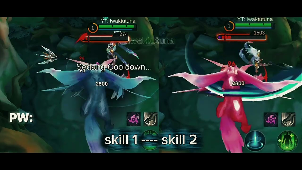 SKILL 1 VS SKILL 2 ALPHA IN BUFF
