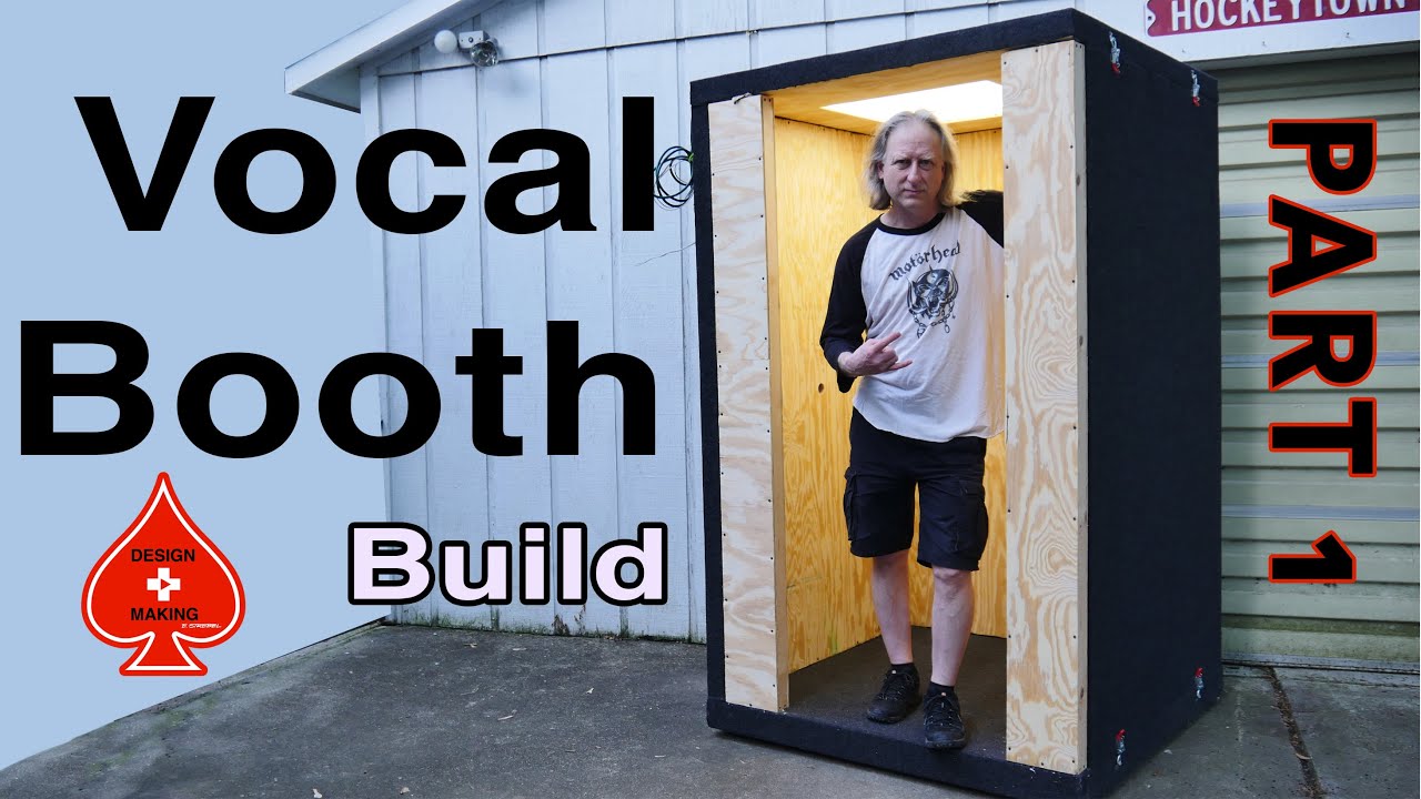 Vocal Sound Booth Whisper Room Build Part 1Plans basic frame out and electrical