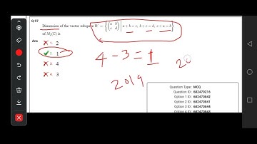 Matrix#tsset #gate #iitjam #csirnetmathematical #isi #iss