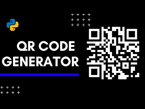 How to generate QR code using python|QR code generator in 4 lines|Python projects for beginners 2021